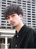 2WAYマッシュ×センターパートシャドウパーマ