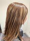 ヘアーメイク グラッツィアシエロ(hair make Grazia cielo)の写真/脱白髪染めハイトーンカラーで白髪ぼかし☆