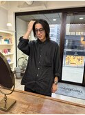 メンズ　ボブ　レイヤー