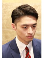 バルビエ グラン 銀座(barbier GRAND) かき上げヘア/フェードカット/ウェットヘア