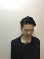 パティオンツー(PATIONN2)&nbsp;イメチェンビジネスネープレスマット無造作パーマスタイル