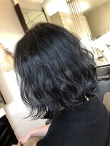 シャワ(CHAWA) 【salondeocco】ふんわりナチュラルボブ