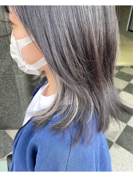 ヘアアンドメイク オプシス(Hair&Make OPSIS) 控えめだけど、めちゃ可愛いインナーシルバー☆