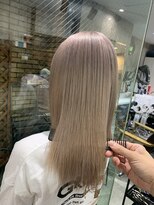 ラフ 難波店(LAFF)&nbsp;#黒髪#ボブルフ#ネビージュ#小顔#ワンレン