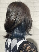 ビス リアン 川口店(Vis lien)&nbsp;インナーカラー/ネイビー/ブルーアッシュ/