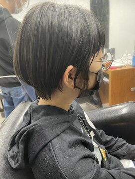 シェル 吉祥寺(shell) グレージュカラー/ボブウルフ/黒髪/ココアベージュ