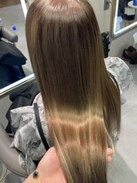 ニーナ ビューティーサロン(NINA Beauty Salon) メンテナンスグレージュ#極艶カラー#髪質改善