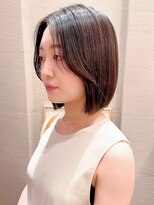 ラフ フロム ガーデン(Laf from GARDEN)&nbsp;韓国風大人ボブ/大人ガーリー/チョコレート