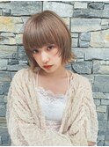 【下地　由美】顔周りレイヤーボブ