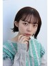 【シルクのような艶カラー】フルコース(カラー)　トリートメント付　￥11,900