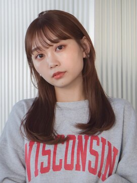 ガーデンヨコハマエスト(GARDEN YOKOHAMA est) 似合わせカット　メルティカラー　内巻き　前髪　後れ毛