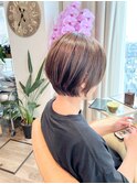 シンプルショートボブ
