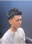 ビジネスツーブロック ベリーショート ワイルドアップバング