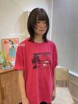 ヘアーアイスカルテット(HAIR ICI QUARTET) 大人美人艶カラーベージュ小顔カット透明感レイヤーロング