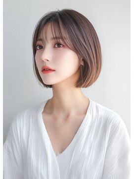 ライズ ネックス ザ サロン 渋谷(LIZE nex the salon) 小顔ボブ#渋谷駅#韓国#髪質改善#トリートメント