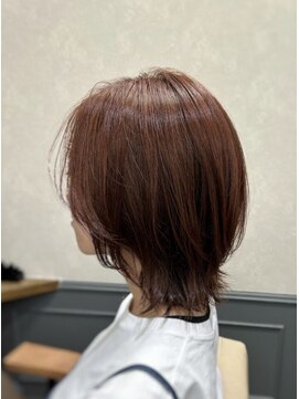 カミケン 清明店(kamiken.) 大人可愛いミディアムウルフレイヤー【カミケン清明店/福島】