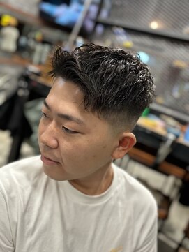 スリーセント 栄(3/cent) フェードショート