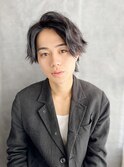 20代30代40代 外ハネワイルドアップバング＃958