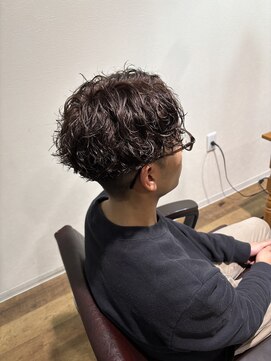 ルード(mens hair salon Rude) 波巻きパーマ