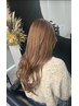≪人気☆≫ワンカラー＋超音波トリートメント ￥13200