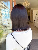 ルーム 郡山店(ROOM)&nbsp;艶感アップ♪ピンクブラウン×髪質改善トリートメント