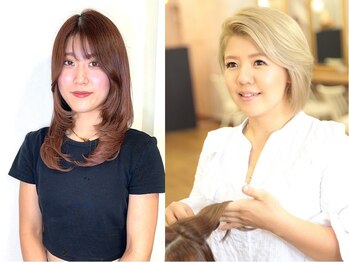 クラビス プラチノ(CLAVIS PRATINO)の写真/【栄/久屋3分】《カット+TR6600円～》女性スタイリストのみで対応！好み・要望など伝えやすいので安心◎