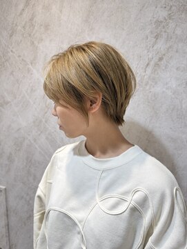 ロンドロゼ 池袋(Lond rose) ♪ミニウルフレイヤーカット顔周り前髪韓国ショートボブ/池袋