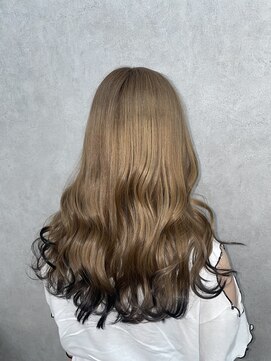 アン ブリーチ 大宮駅東口店(UN BLEACH) ブリーチ１回～ミルクティーベージュ×裾カラー♪