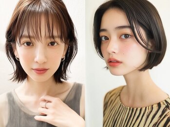 オンク 新宿(onk)の写真/<カット+カラー+TR¥6900>白髪メニューも豊富*[新宿/西武新宿新宿駅/ボブ/脱白髪染め/白髪ぼかし]
