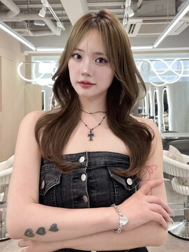 グロー オオミヤ アネックス 大宮(GLROW OMIYA ANNEX) くびれヘア レイヤーカット くびれミディアム ダブルカラー