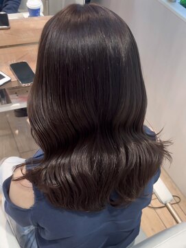 アフロート ディル(AFLOAT D'L) 大人可愛い艶髪透明感暗髪ショコラグレージュカラー