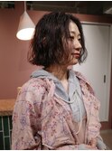 【ボブパーマ/阿部達哉】ミディアムパーマ/レディースパーマ