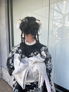 ヘアメイク エンデュー(hair make EnDeux) カチモリヘアアレンジ