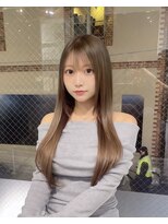 ウィリートーキョー 渋谷(WELLY TOKYO)&nbsp;【早河るかちゃん♪】オリーブベージュ×エクステレイヤー