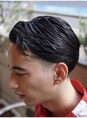 サイドパートスキンフェードカットシェービング吉祥寺理容室