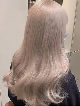 イル(iLe.) ミルクティーベージュダブルカラーブリーチカラーレイヤーカット