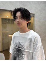 ジーナ オム 札幌(Zina Homme) センターパート*アップバング*メンズカット*Zina Homme札幌