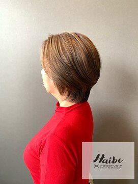 レザボアハイブ(reservoir Haibe) 40代50代白髪ぼかしショート