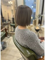 ソレイユ 新宿御苑前 (SOLEIL)&nbsp;透明感のあるミルクティーベージュ艶髪ボブ