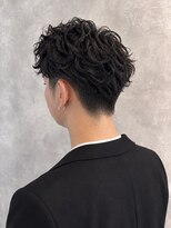 メンズサロン ルーブ 新潟(メンズサロンLOOB)&nbsp;新潟駅南毛流れセンターパートニュアンスパーマフェザーパーマ