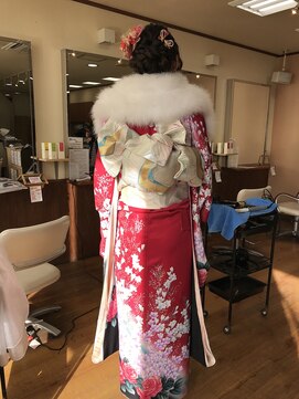 ヘアーフュージョンイザワ アップ