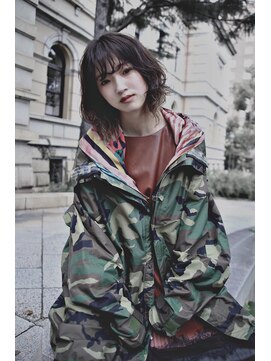 チックタック モーガン エアライン(TICK-TOCK MORGAN airline) 【TICK-TOCK MORGAN】グラデーションカラーボブ