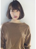 前髪 流し前髪 内巻きボブ【ROMMY. 本厚木】