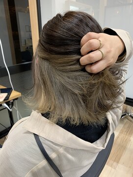 ハヤスズ美容室 インナーカラー