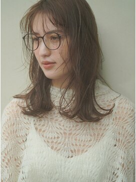 レジュアル(RESSUAL) シースルバング ラベンダーグレージュ チャコールグレー