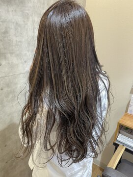 ノエルヘアー(Noel hair) グレイアッシュシークレットハイライト
