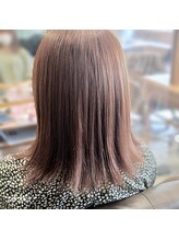 ドラマチックヘア 狭山ヶ丘店(DRAMATIC HAIR) アーモンドショコラカラー切りっぱなし