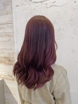 レンク(LENC)&nbsp;ピンクカラー×ブリーチなし