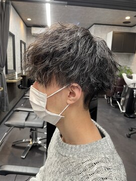 レベル 葛西店(LEVEL) ツイストスパイラルパーマ マッシュ メンズカット/葛西メンズ