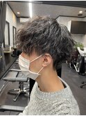 ツイストスパイラルパーマ マッシュ メンズカット/葛西メンズ